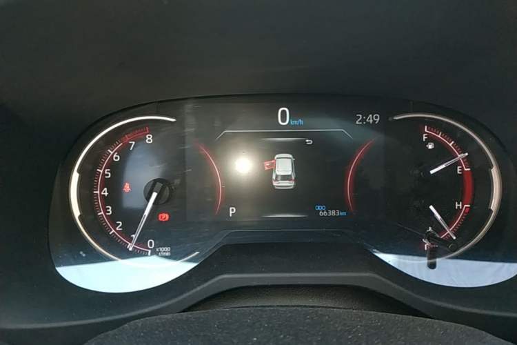 Used Toyota RAV4 2022 2.0L CVT Two-Wheel Drive Fashion Plus Edition Instrument Cluster