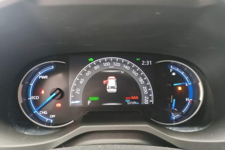 Used Toyota RAV4 2022 Dual-Engine 2.5L E-CVT Two-Wheel Drive Elite Edition Instrument Cluster