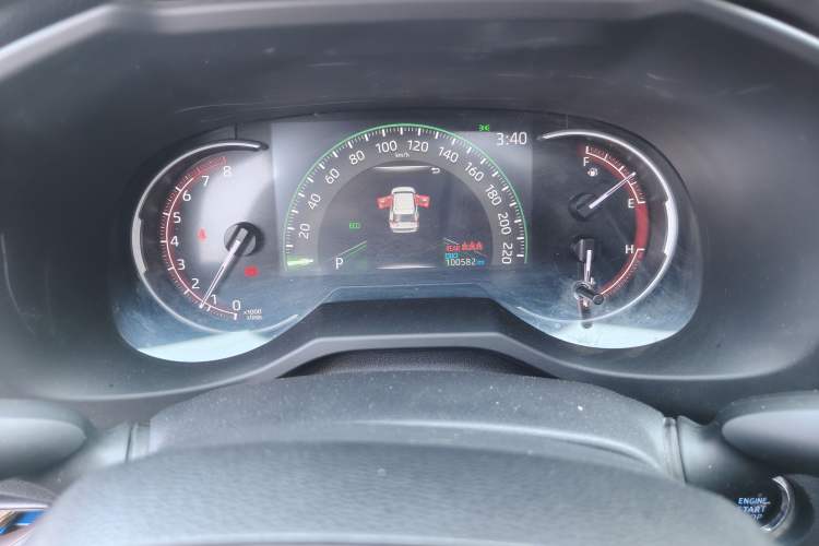 Used Toyota RAV4 2022 2.0L CVT Two-Wheel Drive Prestige Edition Instrument Cluster