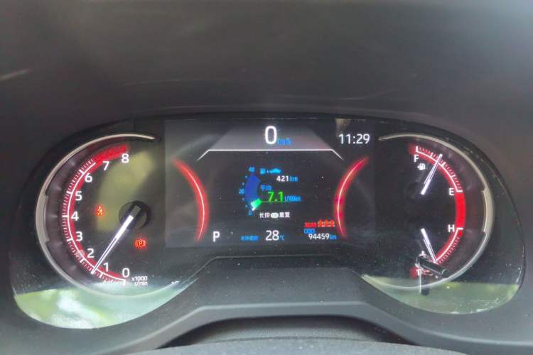 Used Toyota RAV4 2022 2.0L CVT Two-Wheel Drive Fashion Plus Edition Instrument Cluster