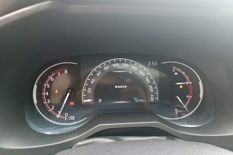 Used Toyota RAV4 2022 2.0L CVT Two-Wheel Drive Fashion Plus Edition Instrument Cluster