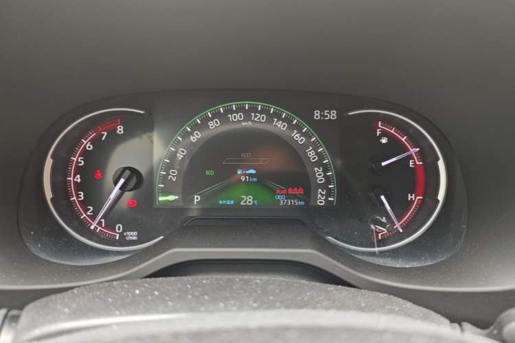 Used Toyota RAV4 2022 2.0L CVT Two-Wheel Drive Fashion Plus Edition Instrument Cluster