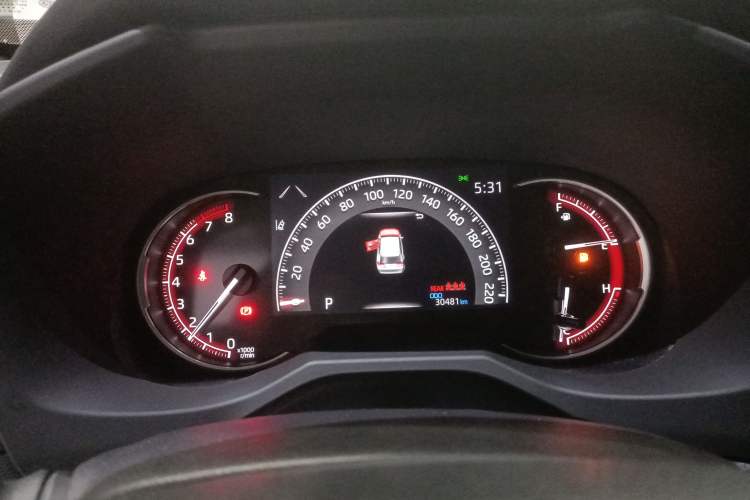 Used Toyota RAV4 2022 2.0L CVT Two-Wheel Drive Fashion Plus Edition Instrument Cluster