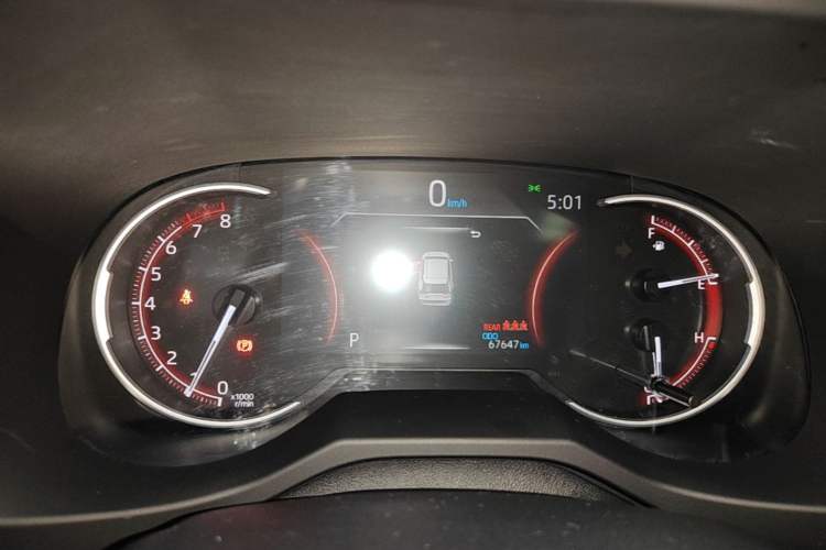 Used Toyota RAV4 2022 2.0L CVT Two-Wheel Drive Fashion Edition Instrument Cluster