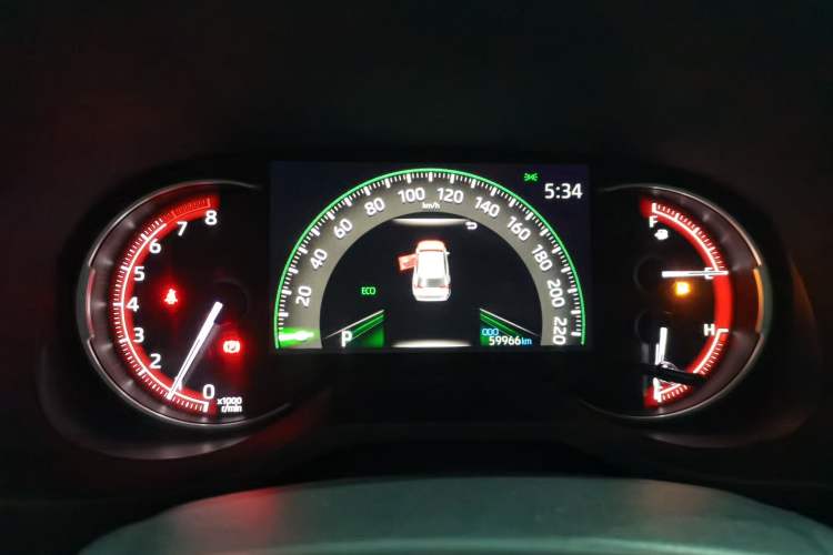 Used Toyota RAV4 2022 2.0L CVT Two-Wheel Drive Fashion Plus Edition Instrument Cluster