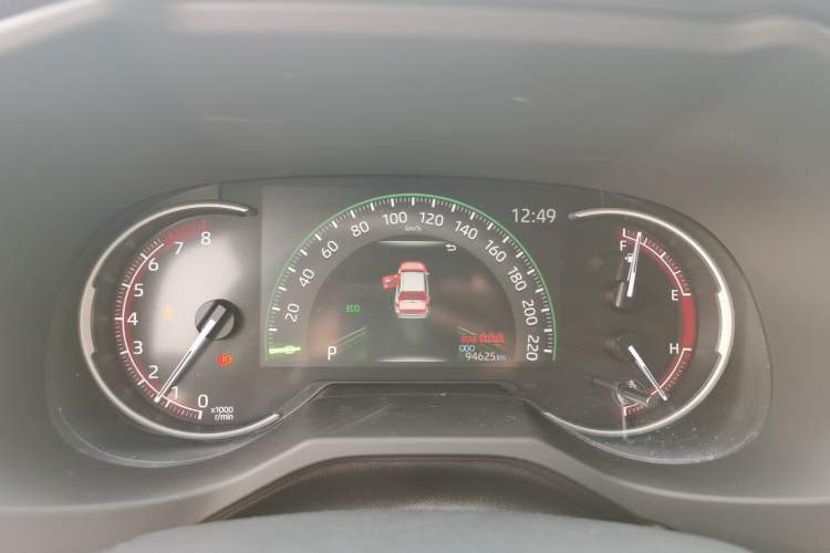 Used Toyota RAV4 2022 2.0L CVT Four-Wheel Drive Premium Edition Instrument Cluster