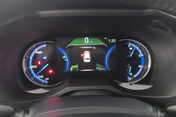 Used Toyota RAV4 2022 Dual-Engine 2.5L E-CVT Two-Wheel Drive Elite Edition Instrument Cluster