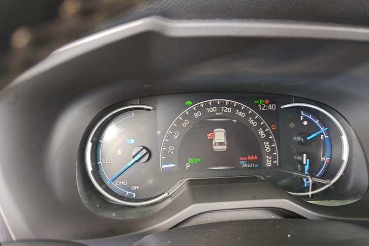 Used Toyota RAV4 2022 Dual-Engine 2.5L E-CVT Two-Wheel Drive Elite Edition Instrument Cluster