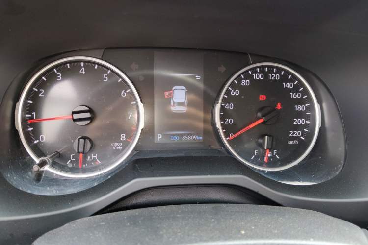 Used Toyota RAV4 2022 2.0L CVT Two-Wheel Drive Urban Edition Instrument Cluster