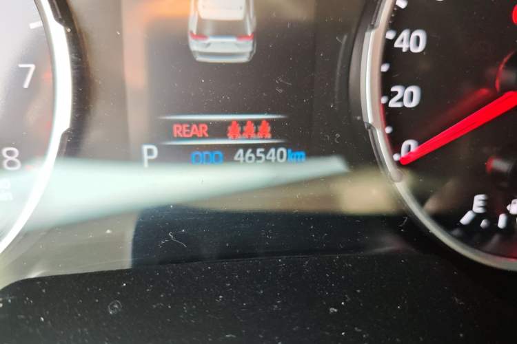 Used Toyota RAV4 2022 2.0L CVT Two-Wheel Drive Urban Edition Odometer Close Up