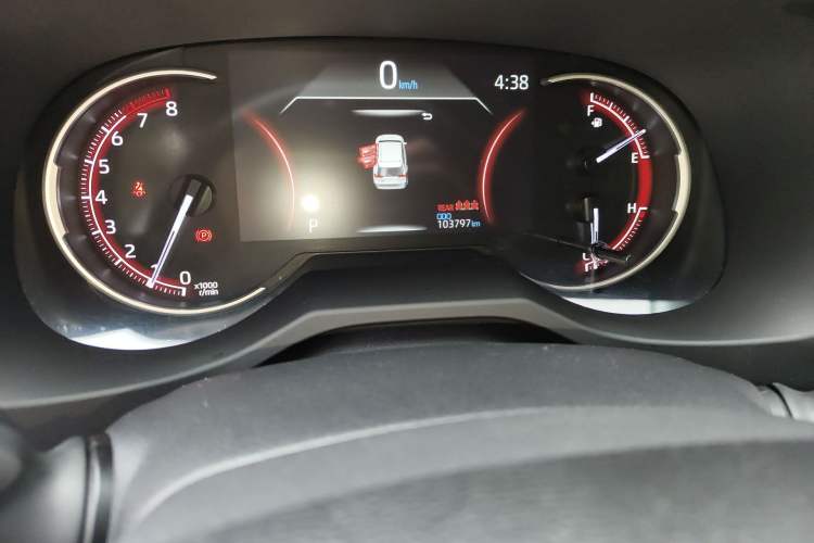 Used Toyota RAV4 2022 2.0L CVT Two-Wheel Drive Fashion Plus Edition Odometer Close Up