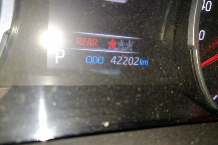 Used Toyota RAV4 2022 2.0L CVT Two-Wheel Drive Urban Edition Odometer Close Up