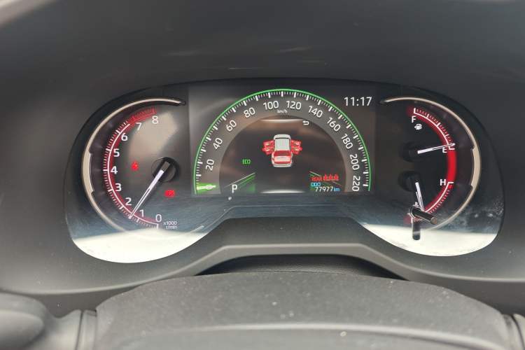 Used Toyota RAV4 2022 2.0L CVT 4x4 Fashion Edition Odometer Close Up