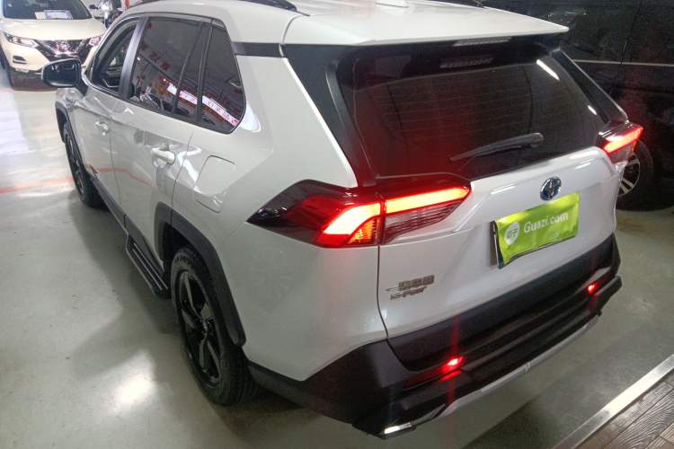 Used Toyota RAV4 2022 Dual-Engine 2.5L E-CVT Four-Wheel Drive Elite Plus Edition Rear Left 45 Deg