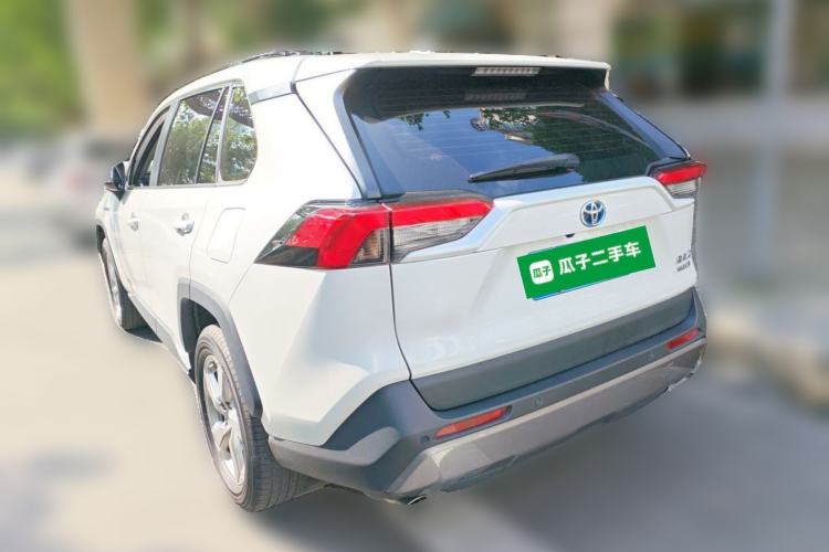 Used Toyota RAV4 2022 Dual-Engine 2.5L E-CVT Two-Wheel Drive Elite Edition Rear Left 45 Deg