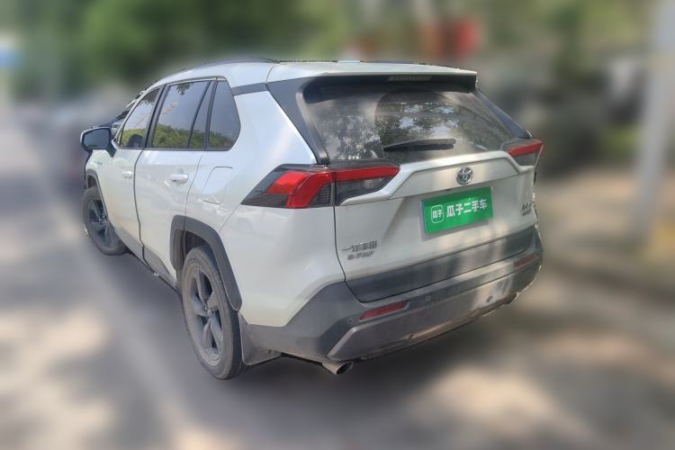 Used Toyota RAV4 2022 Dual-Engine 2.5L E-CVT Four-Wheel Drive Elite Plus Edition Rear Left 45 Deg