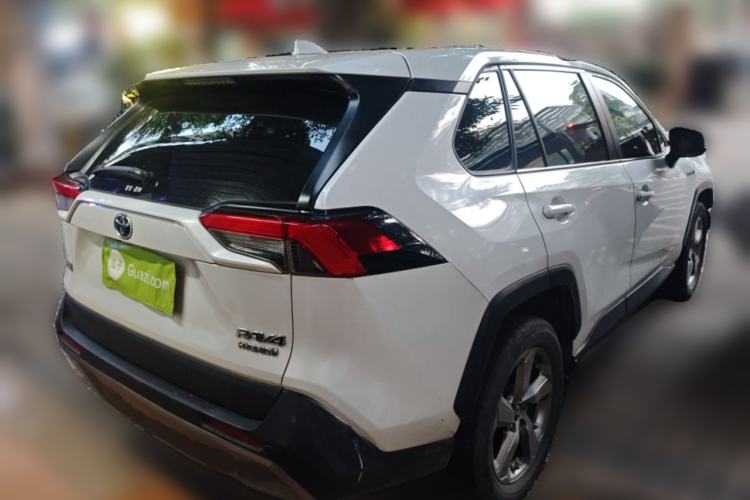 Used Toyota RAV4 2022 Dual-Engine 2.5L E-CVT Two-Wheel Drive Elite Edition Rear Right 45 Deg