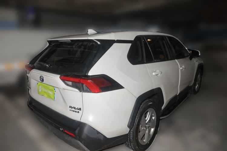 Used Toyota RAV4 2022 Dual-Engine 2.5L E-CVT Two-Wheel Drive Elite Edition Rear Right 45 Deg