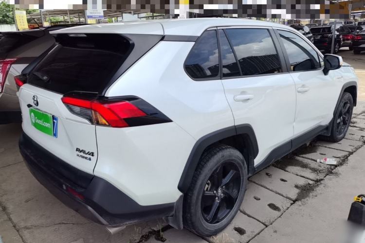 Used Toyota RAV4 2022 Dual-Engine 2.5L E-CVT Four-Wheel Drive Elite Plus Edition Rear Right 45 Deg