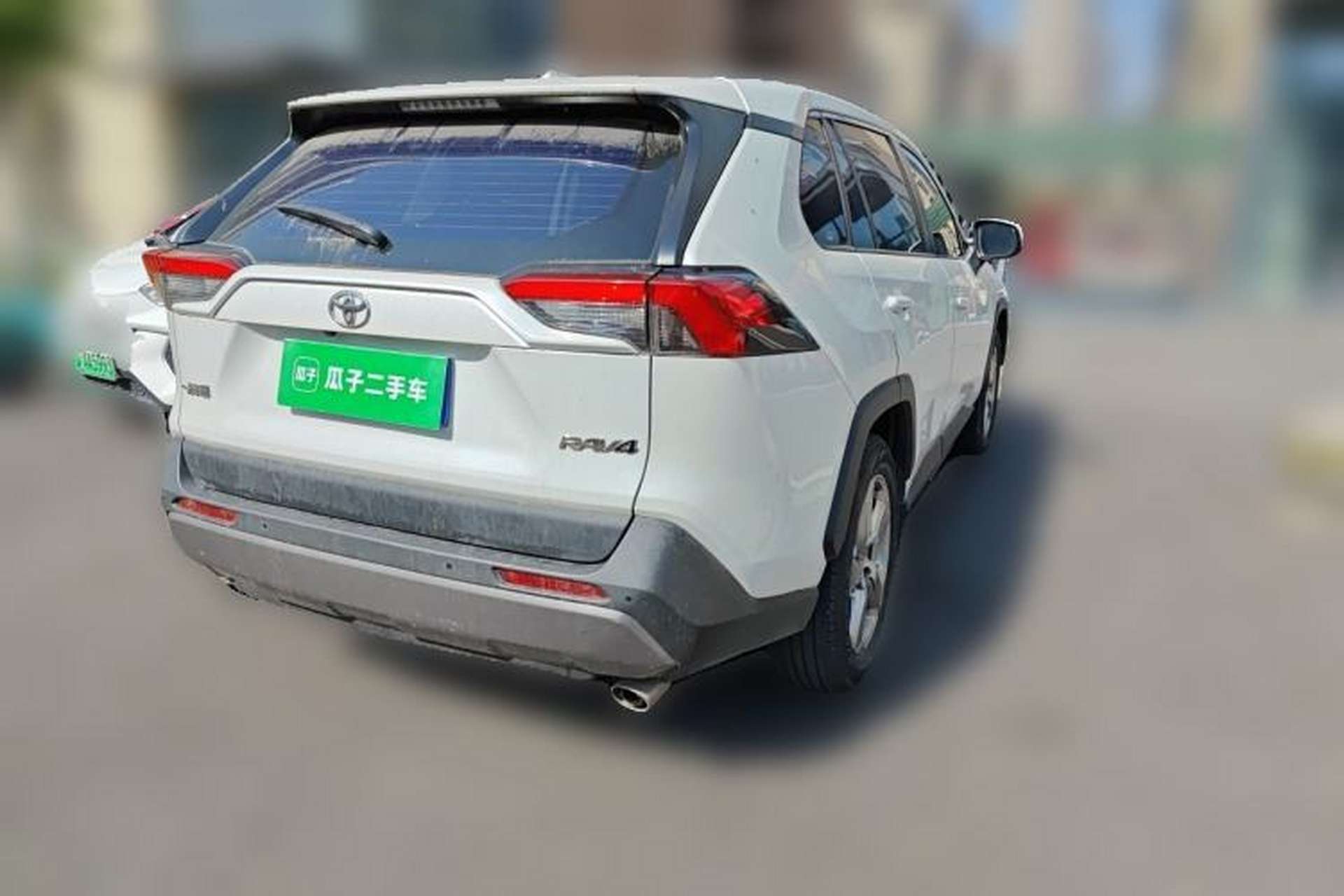 Used Toyota RAV4 2022 2.0L CVT Two-Wheel Drive Fashion Plus Edition Rear Right 45 Deg