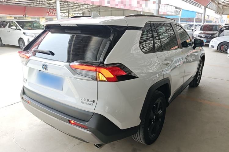 Used Toyota RAV4 2022 Dual-Engine 2.5L E-CVT Four-Wheel Drive Flagship Edition Rear Right 45 Deg