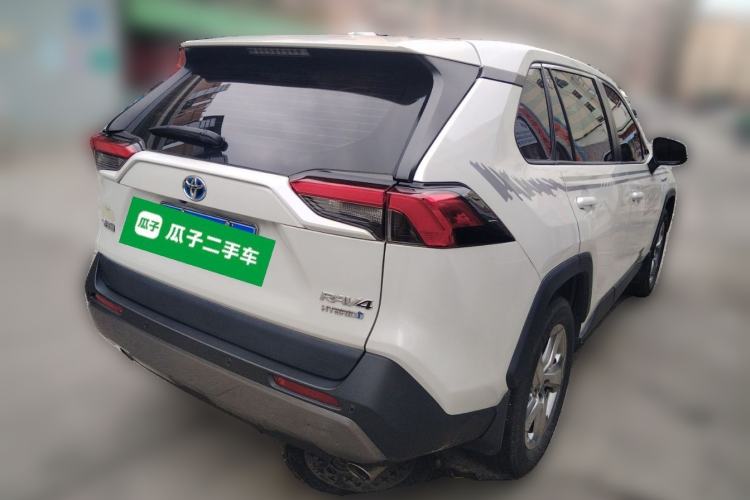 Used Toyota RAV4 2022 Dual-Engine 2.5L E-CVT Two-Wheel Drive Elite Edition Rear Right 45 Deg