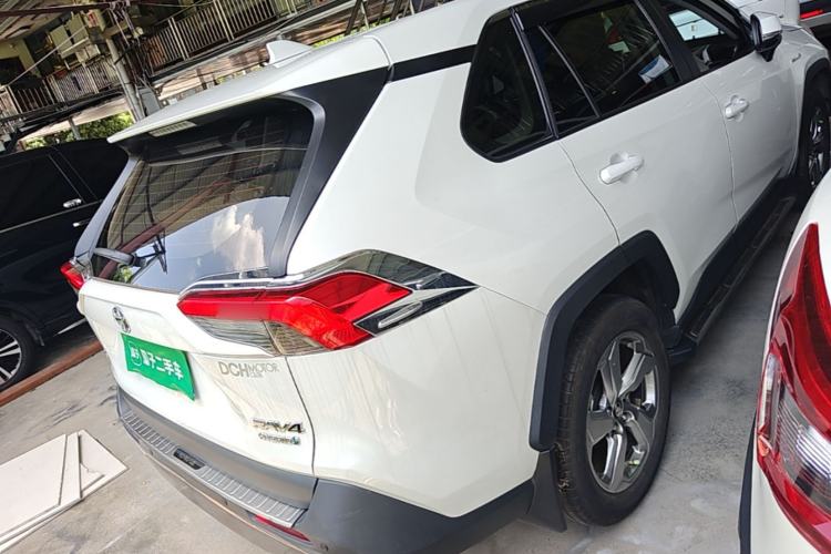 Used Toyota RAV4 2022 Dual-Engine 2.5L E-CVT Two-Wheel Drive Elite Edition Rear Right 45 Deg