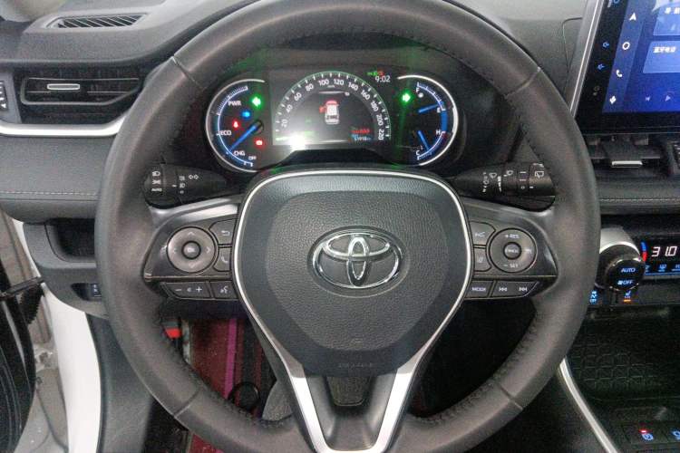 Used Toyota RAV4 2022 Dual-Engine 2.5L E-CVT Four-Wheel Drive Elite Plus Edition Steering Wheel