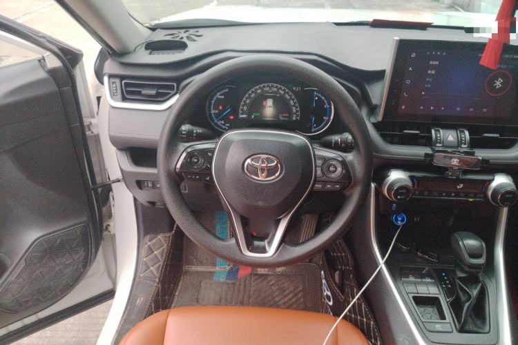 Used Toyota RAV4 2022 Dual-Engine 2.5L E-CVT Two-Wheel Drive Elite Edition Steering Wheel