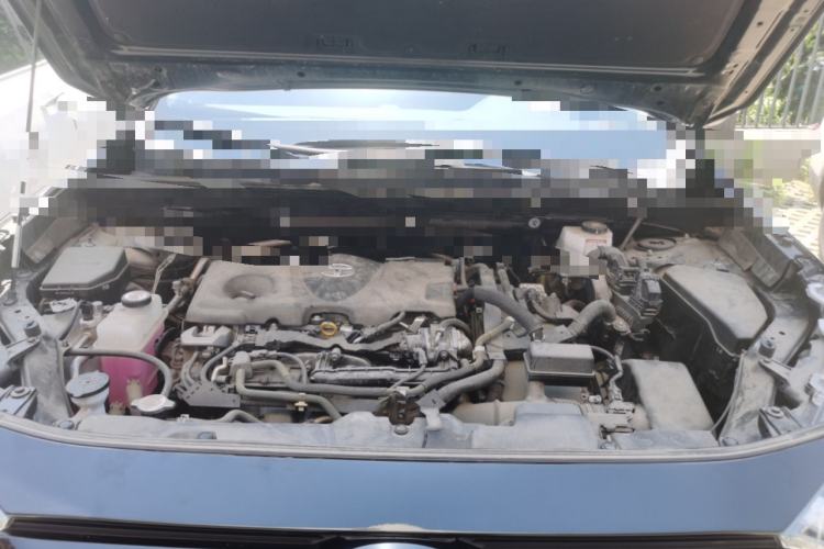 Used Toyota RAV4 2023 Dual-Engine 2.5L E-CVT Two-Wheel Drive Elite Plus Edition Engine Bay