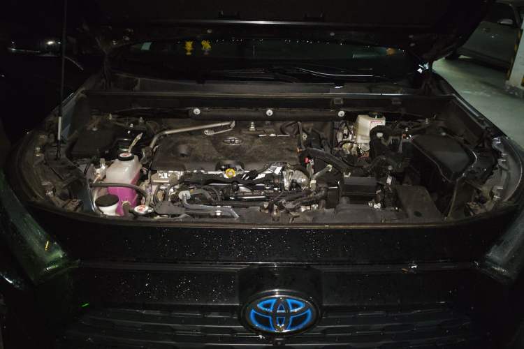 Used Toyota RAV4 2023 Dual-Engine 2.5L E-CVT Two-Wheel Drive Elite Plus Edition Engine Bay