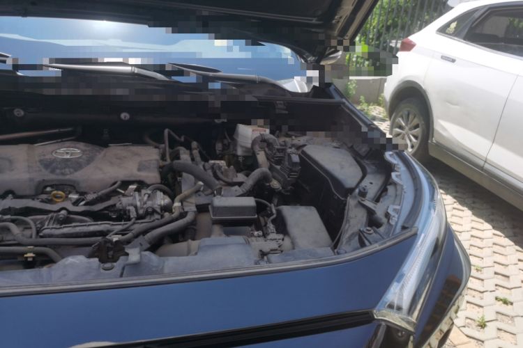 Used Toyota RAV4 2023 Dual-Engine 2.5L E-CVT Two-Wheel Drive Elite Plus Edition Engine Bay Left