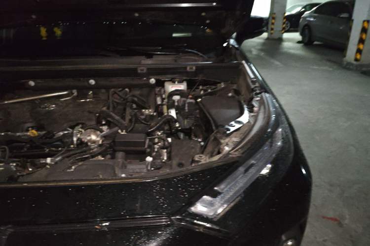 Used Toyota RAV4 2023 Dual-Engine 2.5L E-CVT Two-Wheel Drive Elite Plus Edition Engine Bay Left
