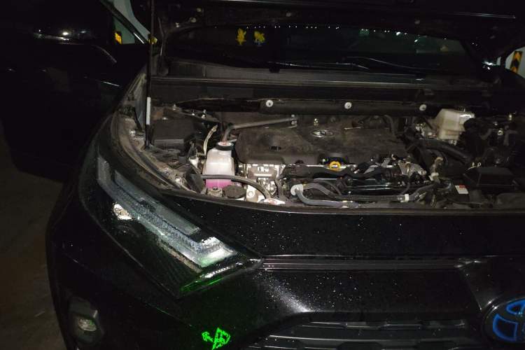 Used Toyota RAV4 2023 Dual-Engine 2.5L E-CVT Two-Wheel Drive Elite Plus Edition Engine Bay Right