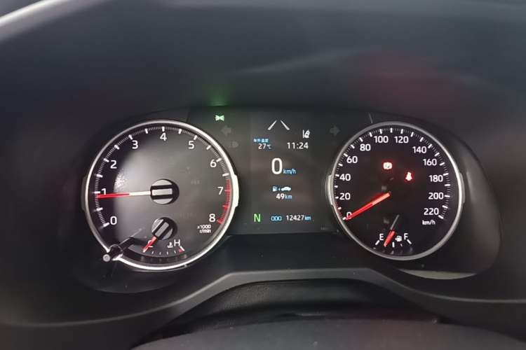 Used Toyota RAV4 2023 2.0L CVT Two-Wheel Drive Urban Edition Instrument Cluster