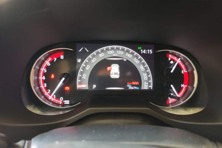 Used Toyota RAV4 2023 2.0L CVT Two-Wheel Drive Fashion Edition Instrument Cluster