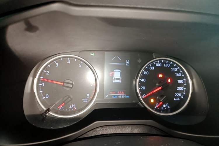 Used Toyota RAV4 2023 2.0L CVT Two-Wheel Drive Urban Edition Instrument Cluster