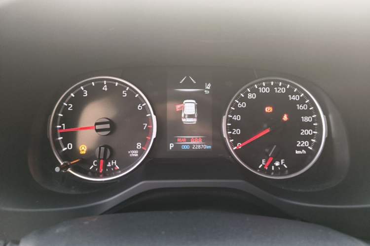 Used Toyota RAV4 2023 2.0L CVT Two-Wheel Drive Urban Edition Instrument Cluster