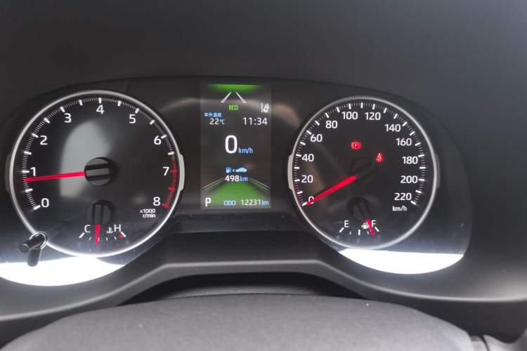 Used Toyota RAV4 2023 2.0L CVT Two-Wheel Drive Urban Edition Instrument Cluster