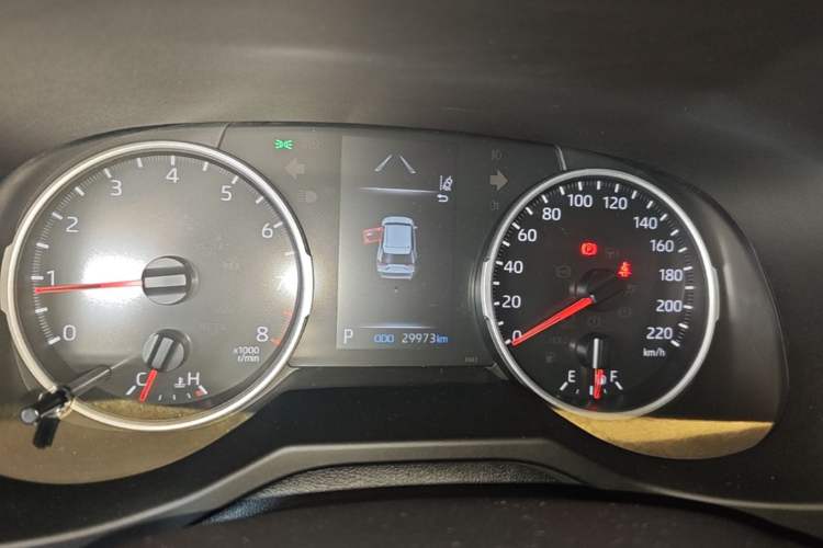 Used Toyota RAV4 2023 2.0L CVT Two-Wheel Drive Urban Edition Instrument Cluster