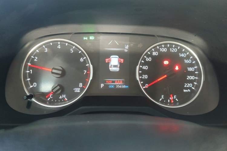 Used Toyota RAV4 2023 2.0L CVT Two-Wheel Drive Urban Edition Instrument Cluster