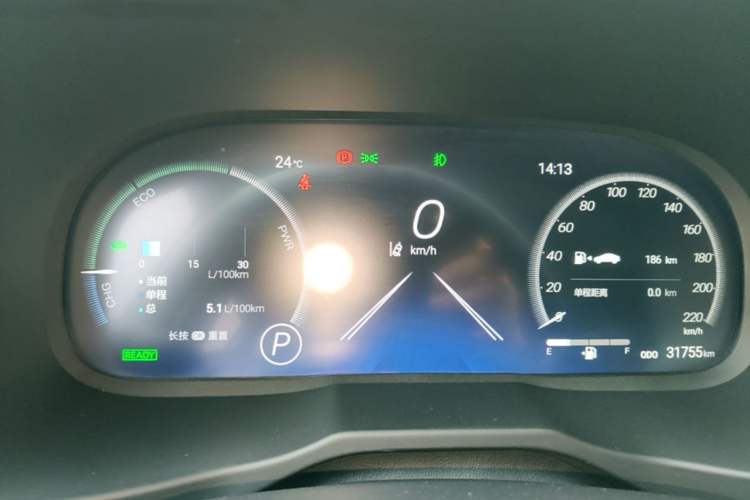 Used Toyota RAV4 2023 Dual-Motor 2.5L E-CVT Two-Wheel Drive Elite Edition Instrument Cluster