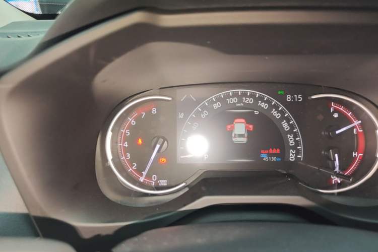 Used Toyota RAV4 2023 2.0L CVT Two-Wheel Drive Fashion Edition Instrument Cluster