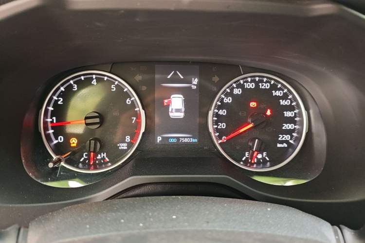 Used Toyota RAV4 2023 2.0L CVT Two-Wheel Drive Urban Edition Instrument Cluster