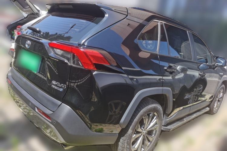 Used Toyota RAV4 2023 Dual-Engine 2.5L E-CVT Two-Wheel Drive Elite Plus Edition Rear Right 45 Deg