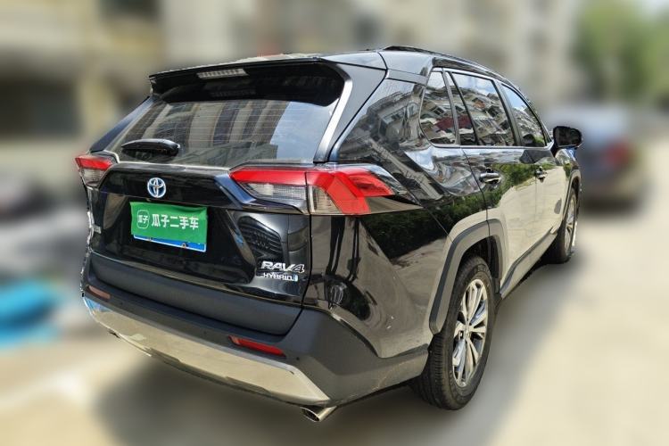Used Toyota RAV4 2023 Dual-Engine 2.5L E-CVT Two-Wheel Drive Elite Plus Edition Rear Right 45 Deg