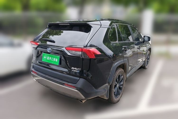 Used Toyota RAV4 2023 Dual-Engine 2.5L E-CVT Four-Wheel Drive Elite Plus Edition Rear Right 45 Deg