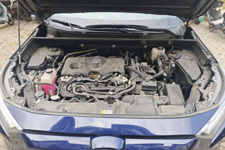 Used Toyota RAV4 2023 Dual-Engine 2.5L E-CVT Two-Wheel Drive Elite Plus Edition Engine Bay