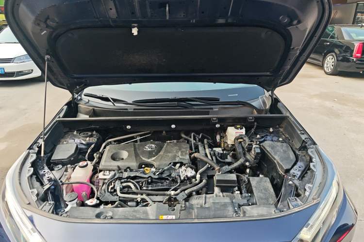 Used Toyota RAV4 2023 Dual-Engine 2.5L E-CVT Two-Wheel Drive Elite Plus Edition Engine Bay