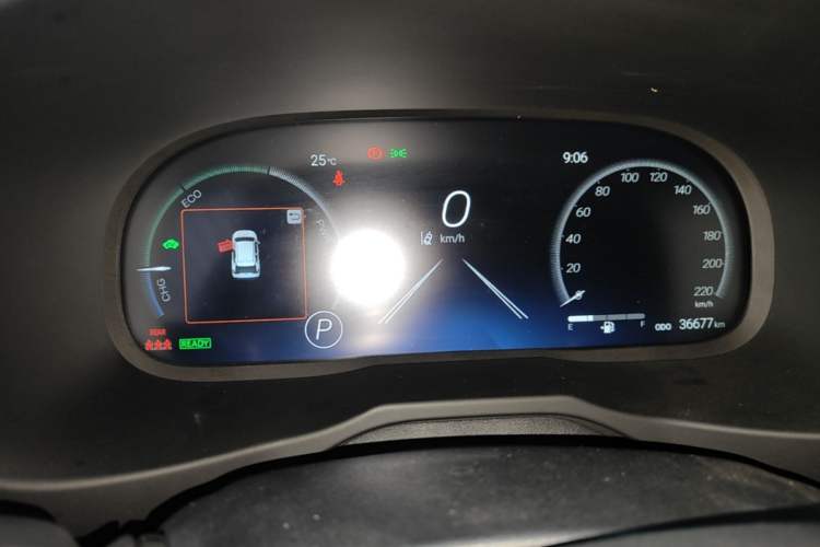 Used Toyota RAV4 2023 Dual-Motor 2.5L E-CVT Two-Wheel Drive Elite Edition Instrument Cluster